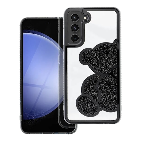 Telefontaske til Galaxy A16 5G Bamse - Sort Black