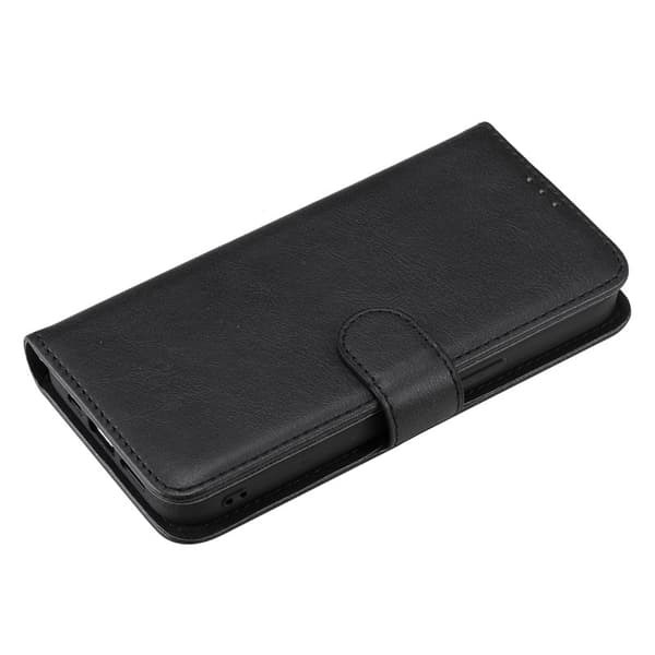 Plånboksfodral för Samsung Galaxy S26 Plus Magnetiskt Konstläder - Svart
