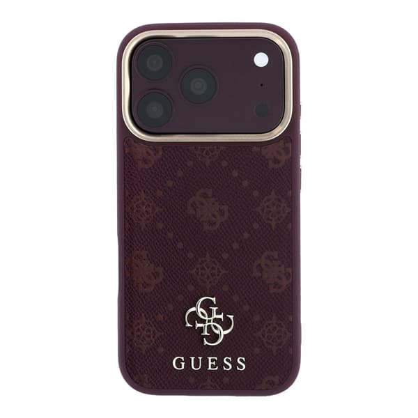 Guess Mobilskal För iPhone 18 Pro/17 Pro Magsafe Peony 4G Small Logo