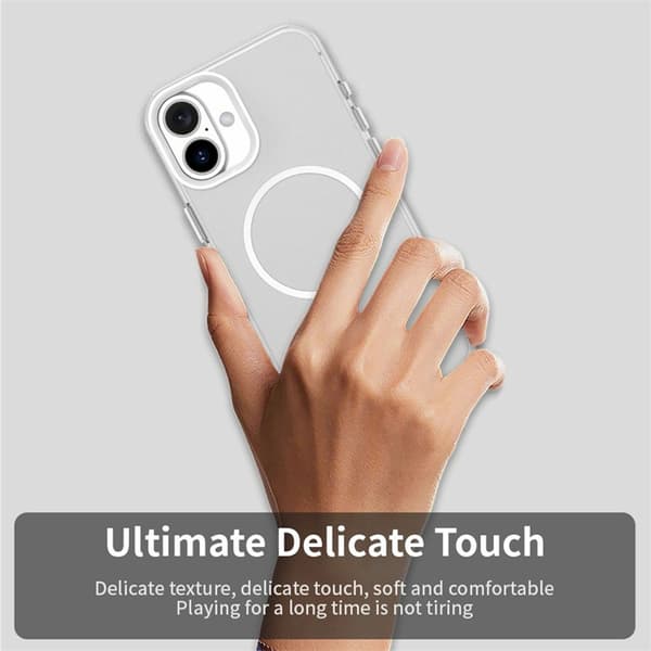 Mobilskal till iPhone 17 MagSafe Candy Color - Vit Vit