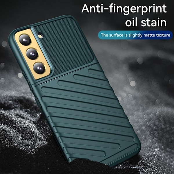 Thunder Twill Skal Galaxy S22 Plus 5G - Grön Grön