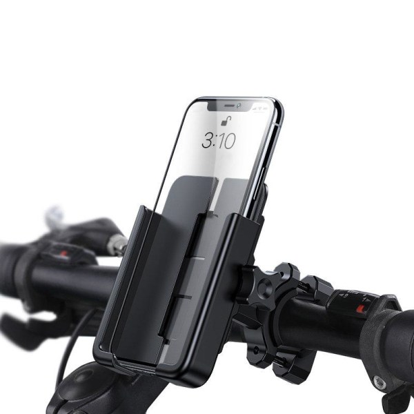 Wozinsky Metal Bike Smartphone Styr Mount - Sort