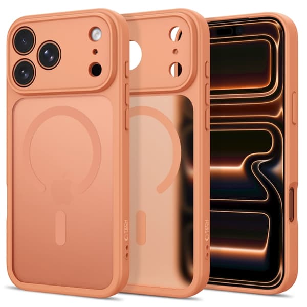 Tech-Protect Mobilskal För iPhone 18 Pro Magsafe Basicmag - Matte Svart