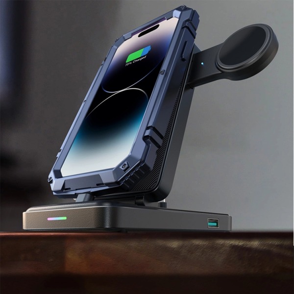 Joyroom 4in1 trådløs oplader iPhone, Apple Watch, Airpods