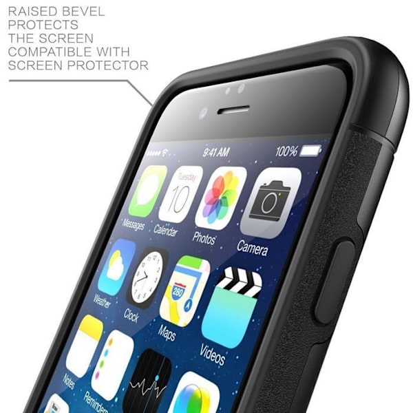 i-Blason Unity Armor Skal till Apple iPhone 6(S) Plus - Grå grå