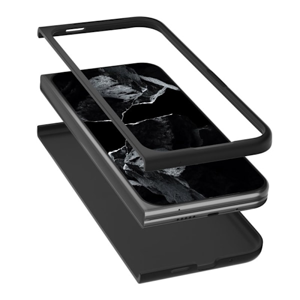 ABEEL Mobilskal till Google Pixel 9 Pro Äkta Läder PC Blå Ostrich