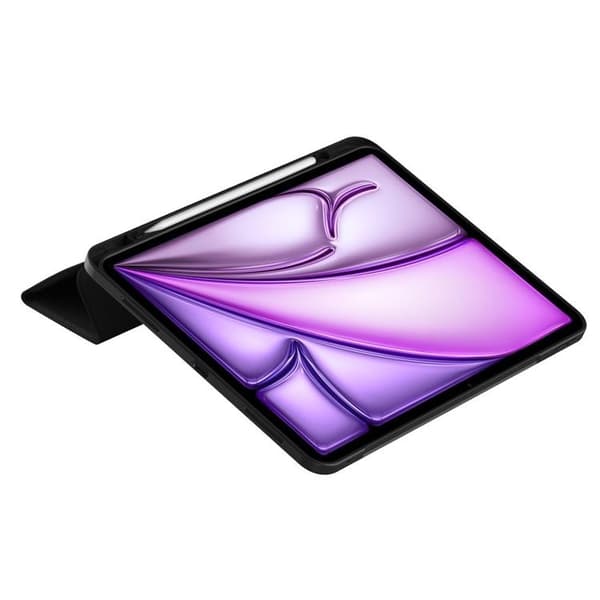 Tech-Protect iPad Air 13 (2024) Taske med Penåbning - Sort Svart