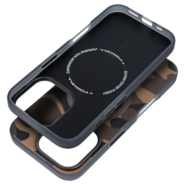 Forcell telefontaske til iPhone 16 Plus Magsafe F-Protect - Ørken Brun