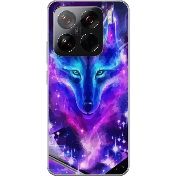 Telefontaske til Xiaomi 15 Pro med Neon Wolf
