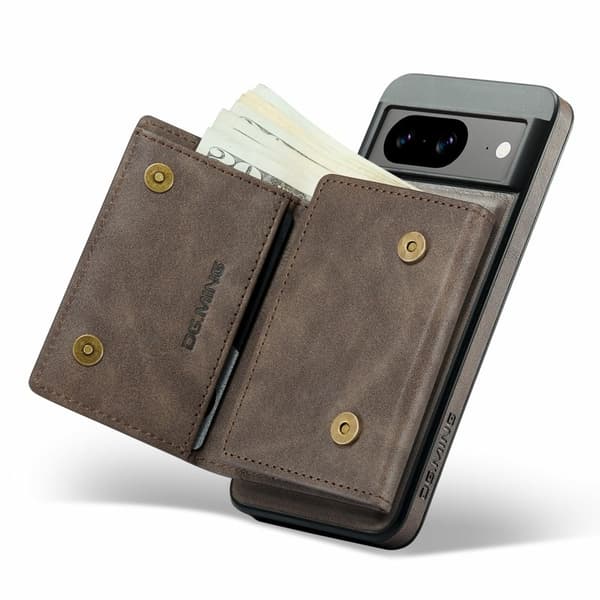 DG.MING M6 Series Mobilskal till Google Pixel 8 Magnetiskt Brun