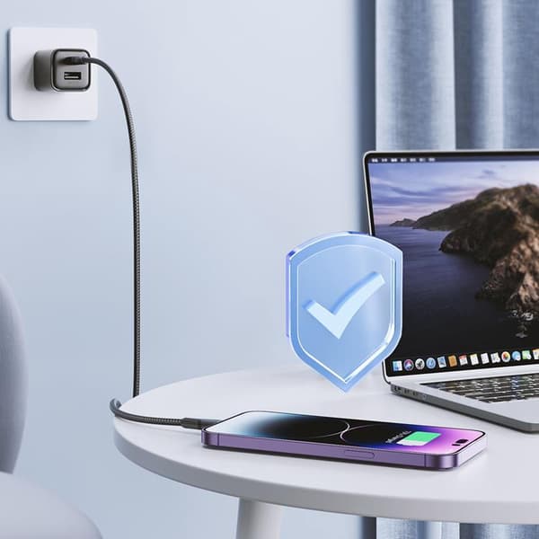 Joyroom Surpass USB-C til Lightning 20W Kabel 1,2 m - Sort Black