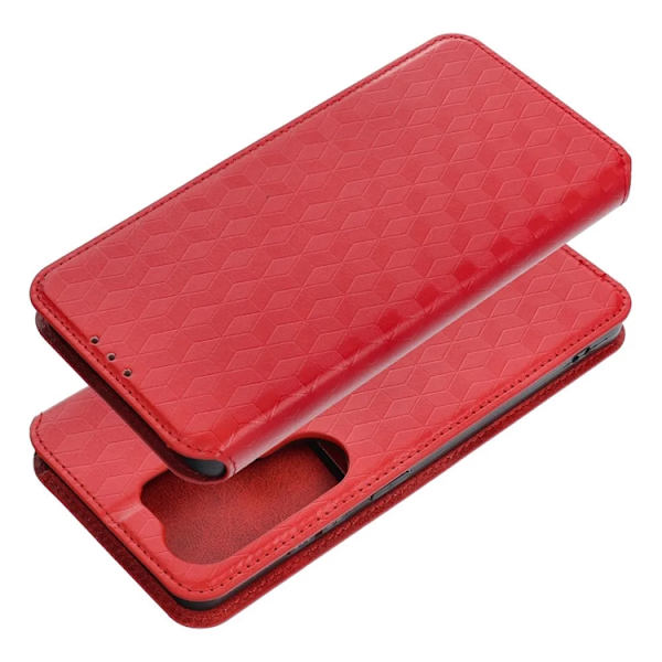 Plånboksfodral För Galaxy S26 Plus Cubic - Röd Röd
