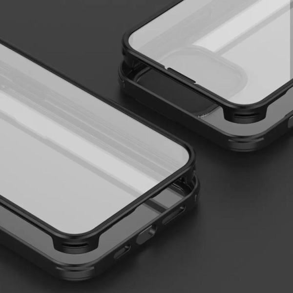 [2in1] iPhone 14 Pro Max -mobiilikotelo ja karkaistu lasi näytönsuoja -