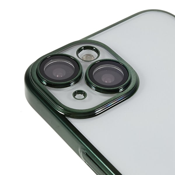 X-LEVEL Mobilskal till iPhone 13 TPU+PC Electroplating Grön