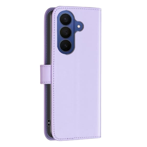 BINFEN Samsung Galaxy S26 Pro Plånboksfodral Folio Flip Konstläder - Lila