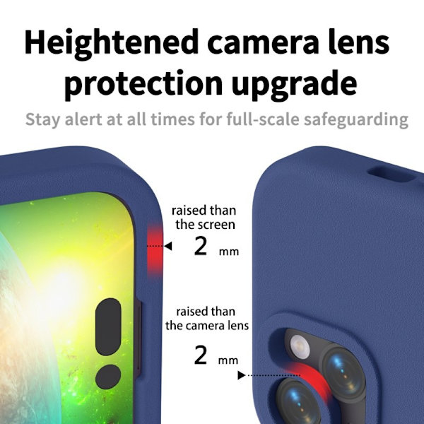 Mobilskal till iPhone 14/13 Shockproof EVA - Blå Blå