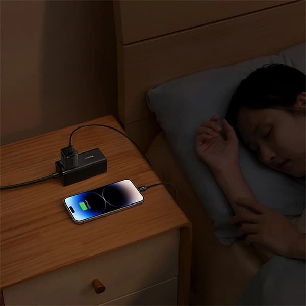 Baseus Snabbladdare 30W USB-C Cube Pro - Svart Svart