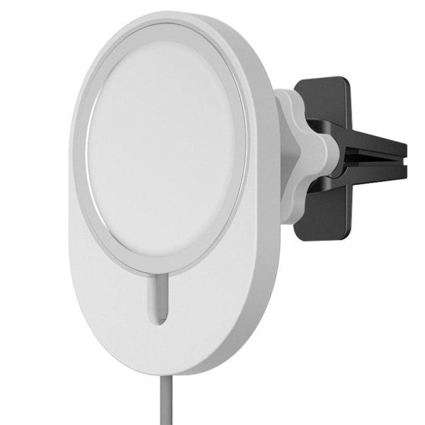 MagSafe Charger Bilholder til luftventil - Hvid White