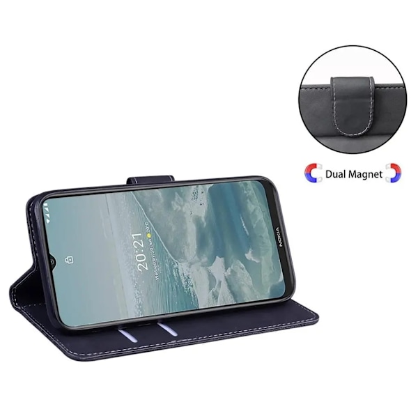 Google Pixel 7 5G Plånboksfodral Vikbart - Svart Svart
