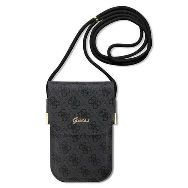 Guess Halskæde etui 4G Metal Script Logo - Sort Black
