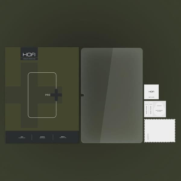 Hofi Lenovo Tab Plus Härdat Glas Skärmskydd Pro Plus Transparent
