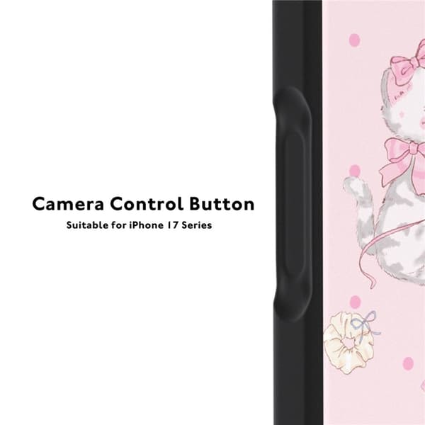 YOUNGKIT Mobilskal till iPhone 17 Pro MagSafe Cute Moments - Rosa Rosa