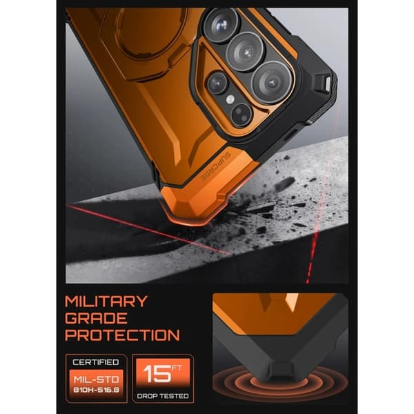 SupCase Mobilskal Til Galaxy S26 Ultra Magsafe UB Grip Orange