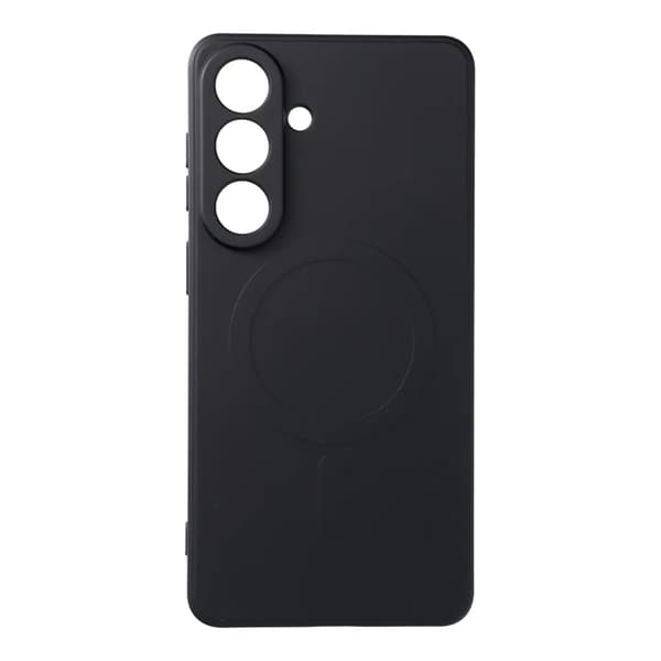 Mobilskal För Galaxy S26 Plus Magsafe Silikon - Svart Svart