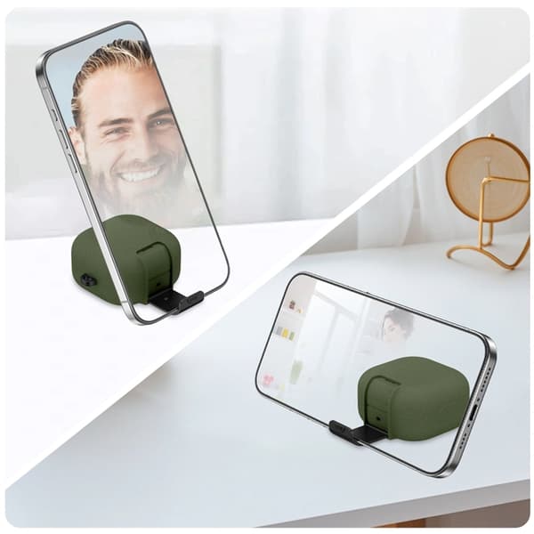 Tech-Protect Skal För Galaxy Buds 4/4 Pro Slim Hook - Olivgrön Grön