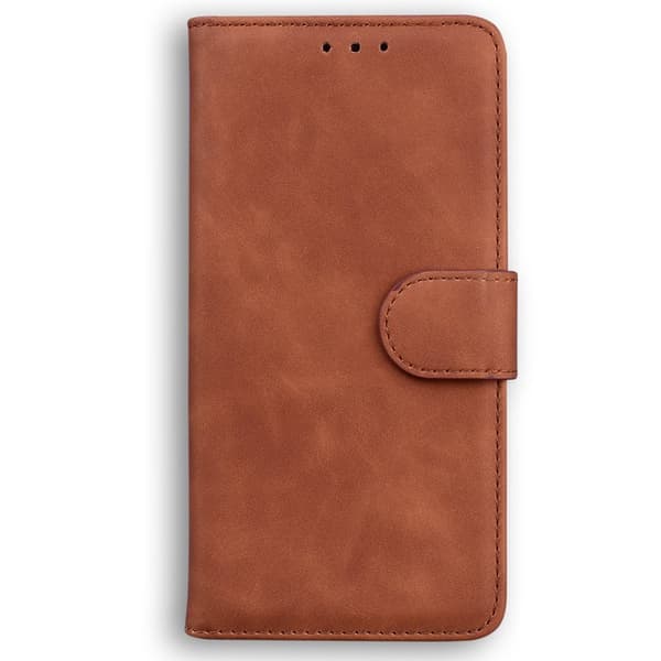 Plånboksfodral för Samsung Galaxy S26 Plus Konstläder - Brun