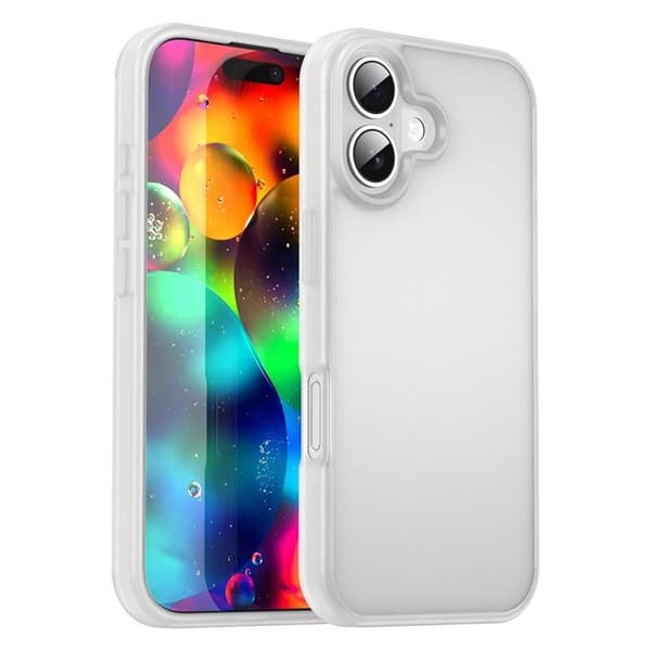 Mobilskal till iPhone 17 Skin Touch Matte - Vit Vit