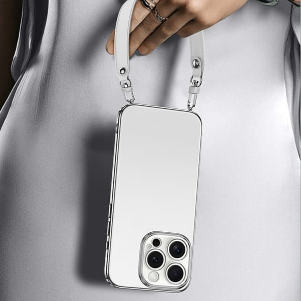 SULADA Mobilskal till iPhone 14 Pro Electroplating Ultra Clear TPU Lila