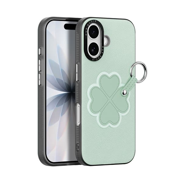 DUX DUCIS Mobilskal till iPhone 17 med Fingerring/Rem Luvy Series Grön