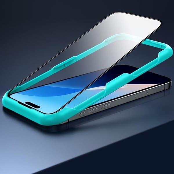 ESR [2-Pack] iPhone 16 Härdat Glas Skärmskydd - Clear Transparent