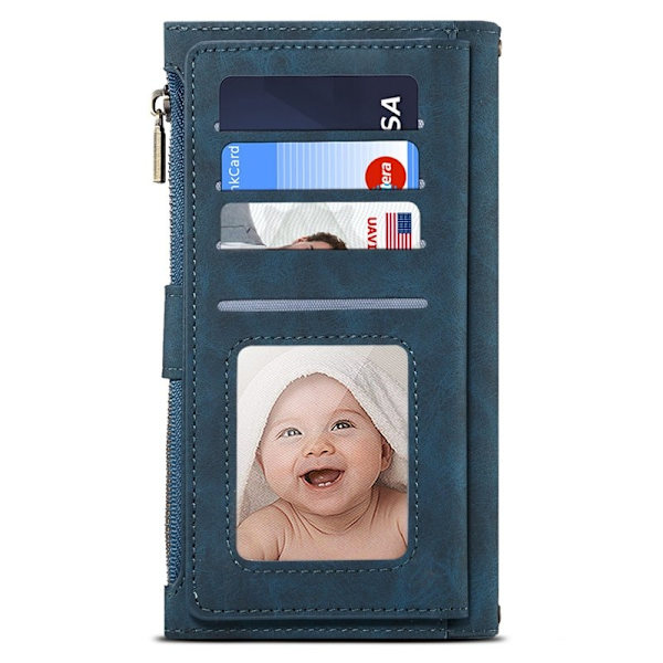 ESEBLE Star Series Google Pixel 9 Plånboksfodral Konstläder - Blå