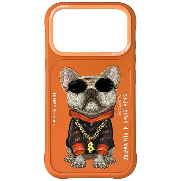 Nimmy Mobilskal till iPhone 17 Pro Cool Dog - Orange Orange