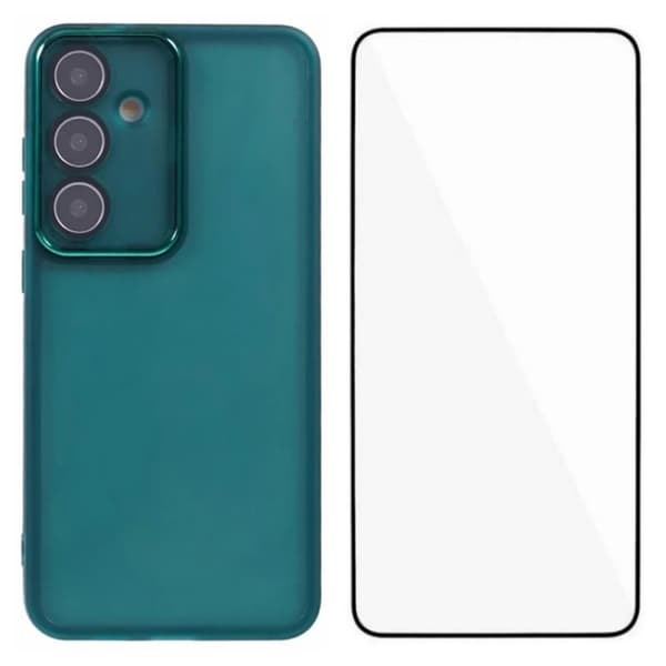 WANLONFENG Mobilskal för Samsung Galaxy S26 Plus TPU - Armgrön