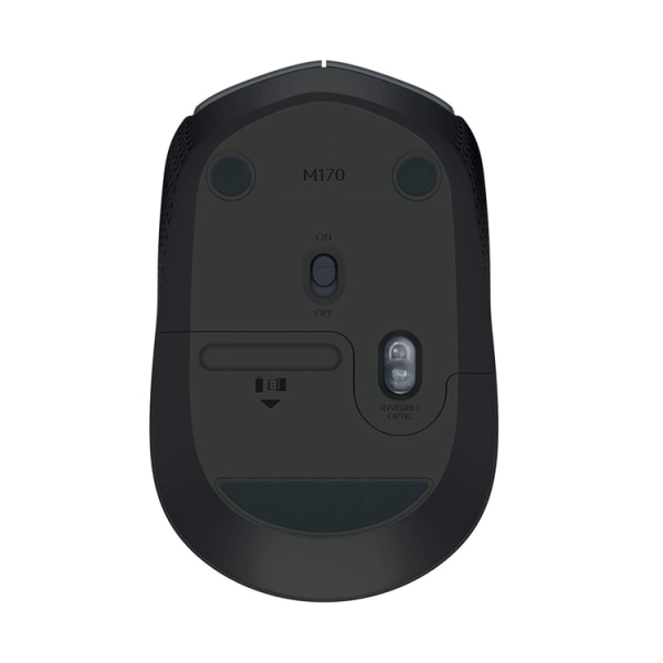 Logitech M170 Comfort and Mobility trådløs mus - Grå