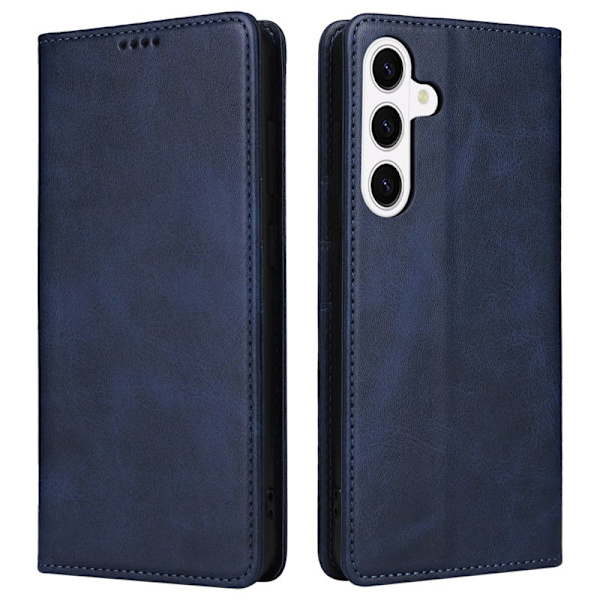 Plånboksfodral för Samsung Galaxy S26 RFID Blocking Konstläder - Blå