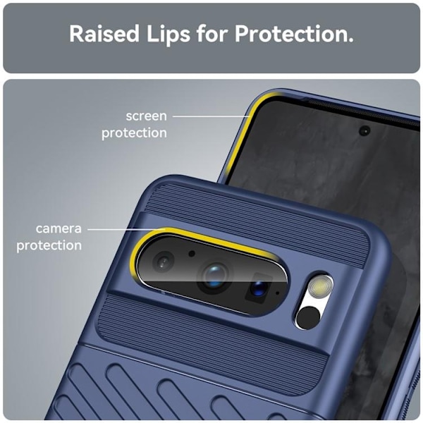 Google Pixel 8 Mobilskal Thunder Twill - Blå