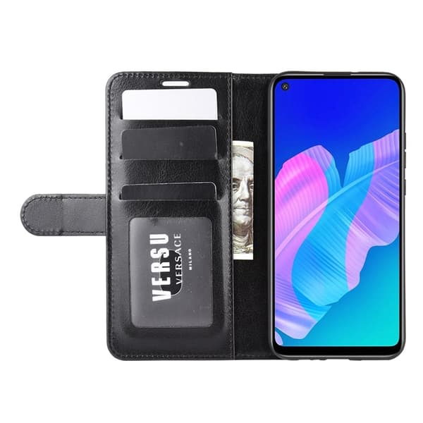 Lompakkokotelo Huawei P40 Lite E - Musta Black