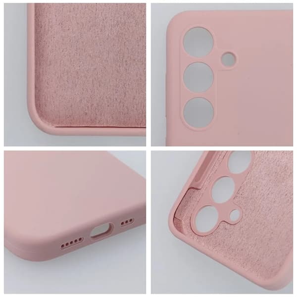 Mobilskal till Galaxy A56 5G Silikon 2mm - Pulverrosa Rosa