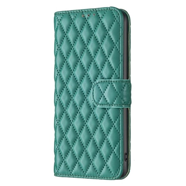 BINFEN iPhone 14 Pro Max Plånboksfodral Rhombus - Grön