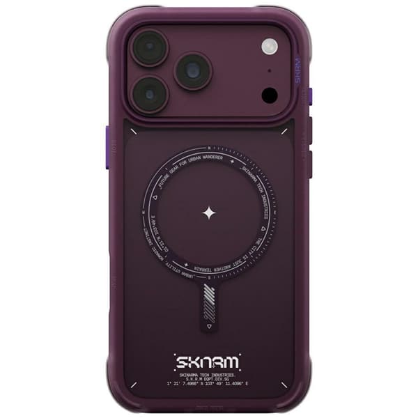Skinarma Mobilskal För iPhone 18 Pro Max/17 Pro Max Magsafe Avion - Burgundy
