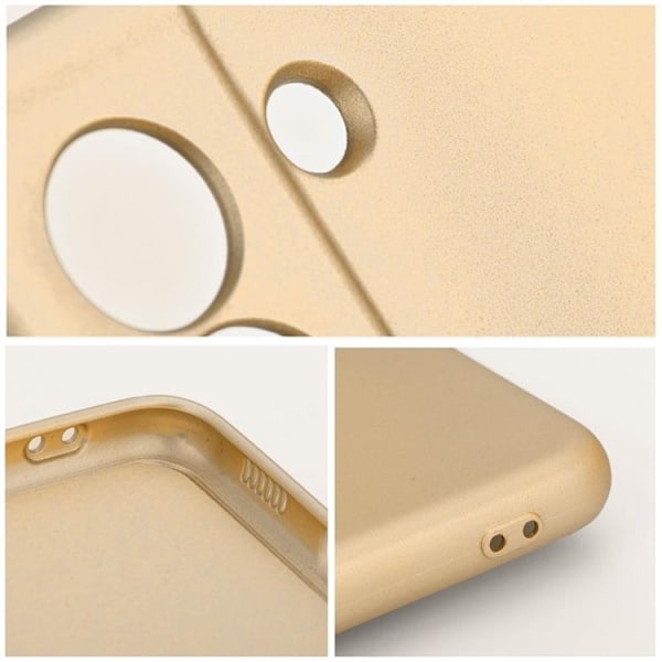 iPhone 15 Plus Mobilskal Metallic - Guld