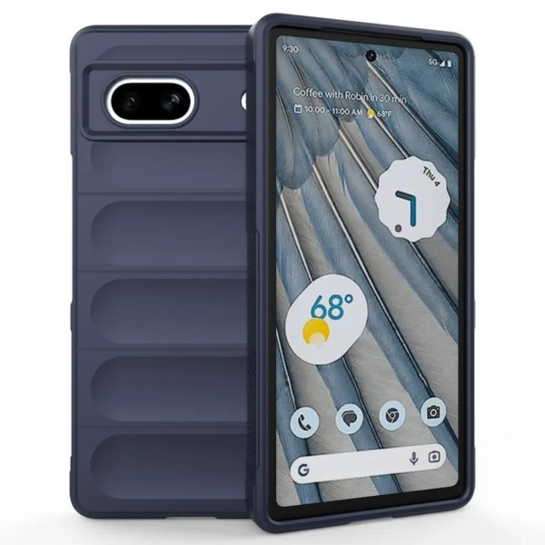 Google Pixel 7A mobilcover fleksibelt - mørkeblå