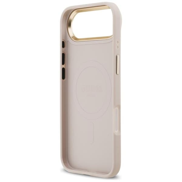 Guess Mobilskal till iPhone Air MagSafe 4G Stripe - Rosa