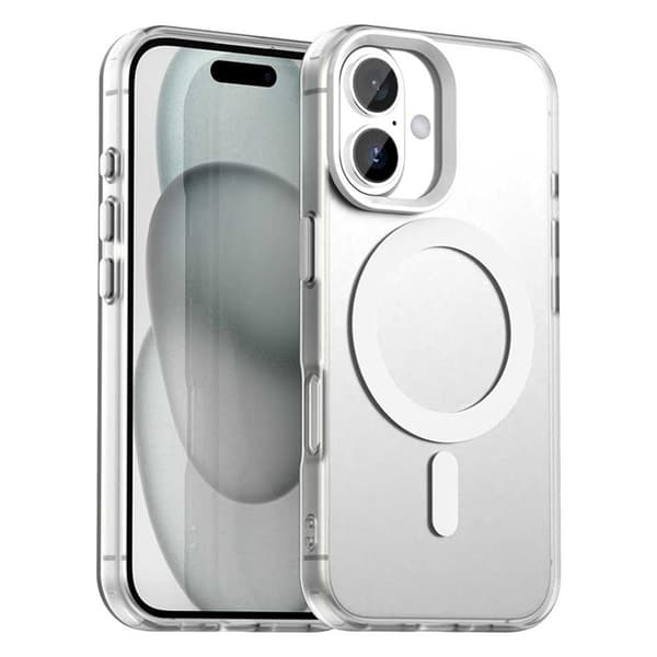 Mobilskal till iPhone 17 MagSafe Anti Drop Hybrid - Vit Vit