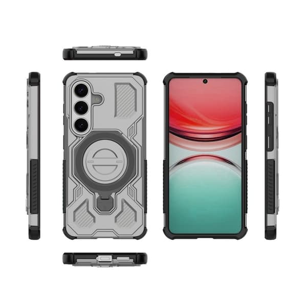 Mobilskal till Samsung Galaxy S26/S26 Pro Shockproof PC + TPU - Grå Grå