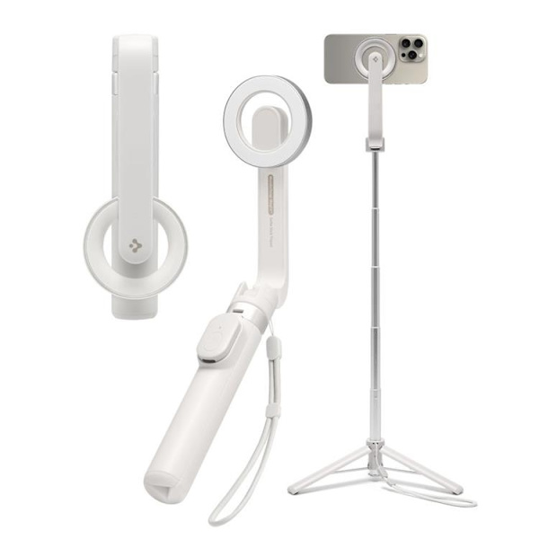 Spigen Magsafe Selfiestick Bluetooth Tripod S571W - Beige Beige